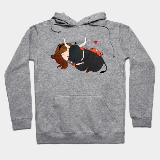 Embrace the Bull Hoodie by Krize